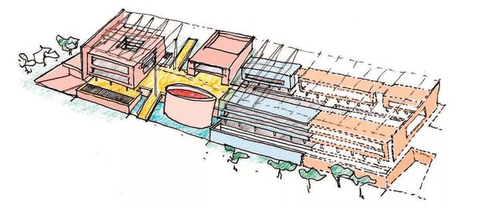 FGMF Arquitetos在白雪皑皑的圣保罗地块上堆放着白色的Casa Neblina