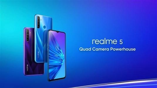 Realme 5将于明天首次发售手机将提供许多特别优惠