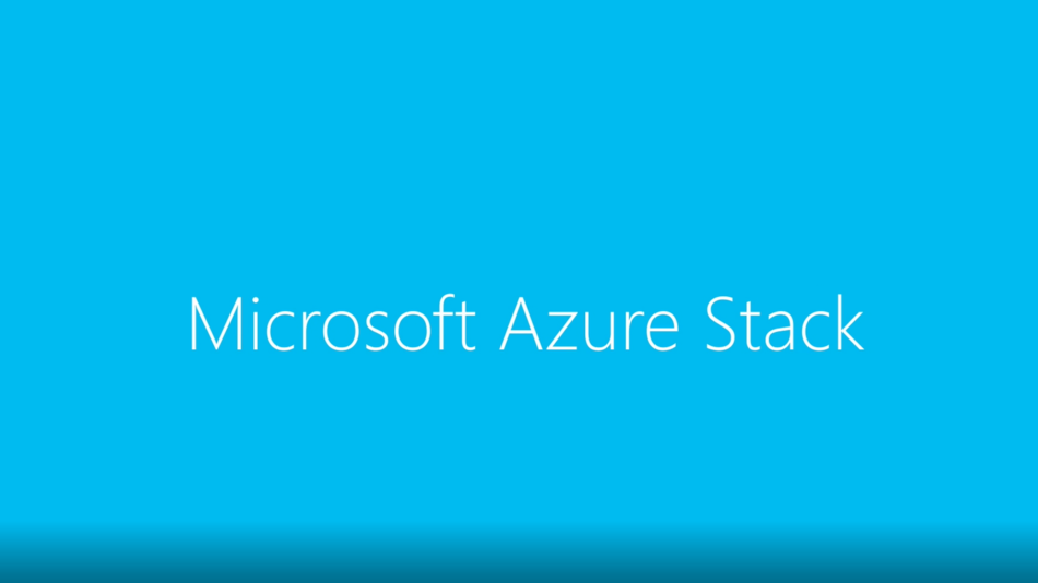 供应商订购Microsoft Azure Stack混合云系统
