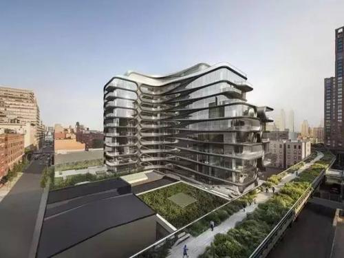 扎哈·哈迪德建筑师事务所在纽约完成了西28街520号的公寓