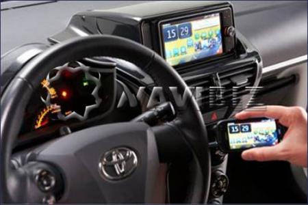 这些功能是通过Toyota Link功能随附的7.0英寸触摸屏界面控制的
