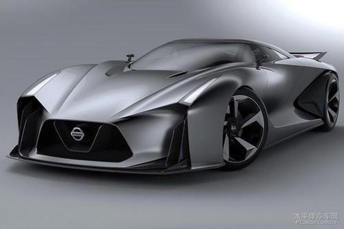 法兰克福车展上推出一款引人注目的Vision Gran Turismo概念车