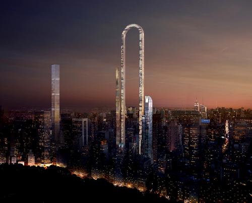 Oiio认为纽约的The Big Bend摩天大楼是世界上最长的建筑
