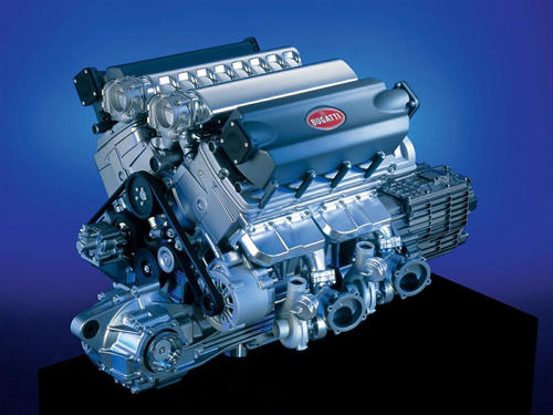 8.0升四涡轮增压W16发动机的混合动力版本