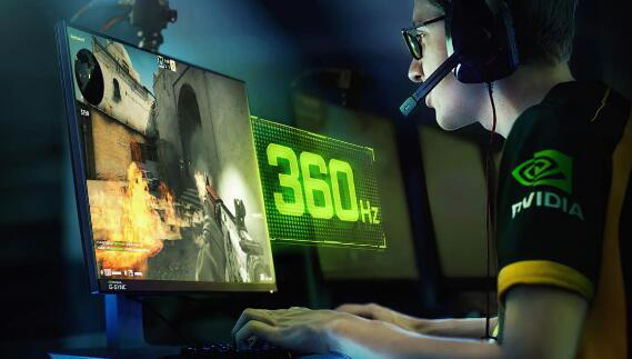 NVIDIA刚刚宣布推出G-Sync 360Hz游戏显示器
