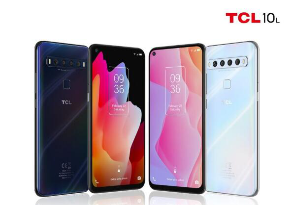TCL  10系列包括两款面向美国的手机以及该品牌的首款5G型号
