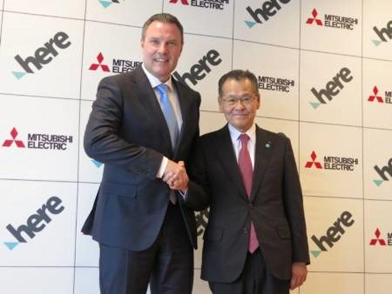 HERE与三菱公司建立战略合作伙伴关系 以促进亚太地区的增长