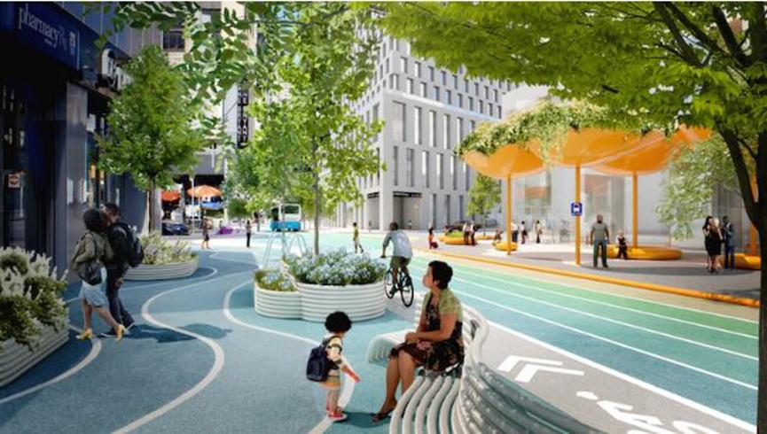 BIG公布了布鲁克林市中心的公共领域愿景