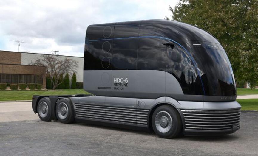 现代发布氢动力HDC-6 NEPTUNE卡车
