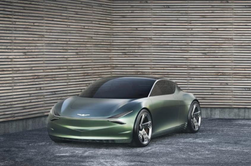 现代的Genesis品牌通过轿跑车掀背车计划电动未来