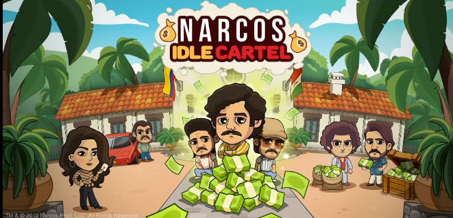 Netflix的Narcos系列变成了一款针对手机的空闲游戏
