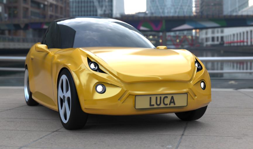 Luca概念车将使用塑料废物建造