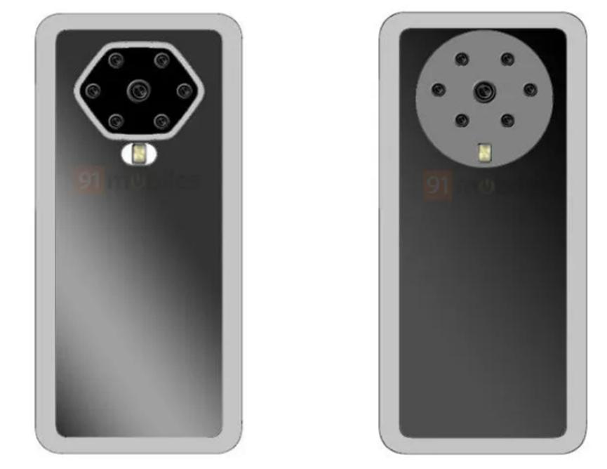 七个后置摄像头OPPO智能手机获得设计专利