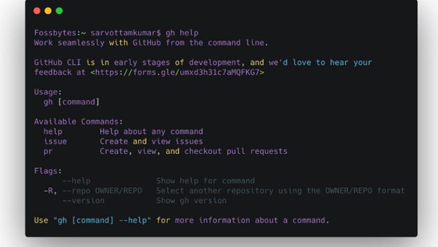 新的GitHub CLI Beta使您可以直接从终端访问GitHub