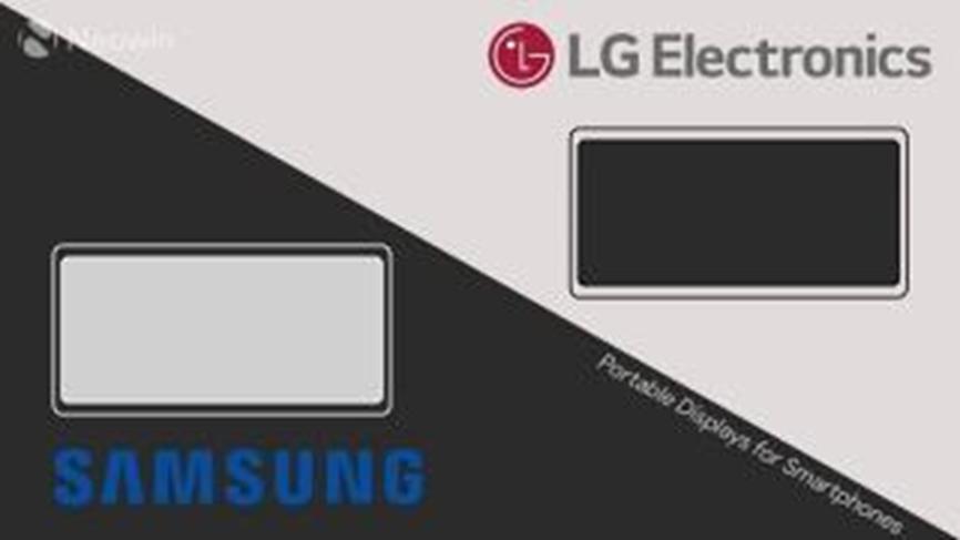 三星和LG表示正在为智能手机开发便携式显示器