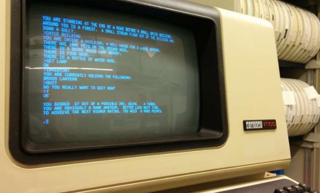 为了推动AI前进 研究人员使用计算机玩老式的文字冒险游戏