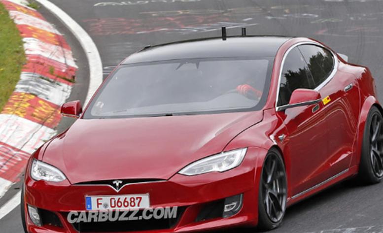 特斯拉Model S刚刚发布了一个疯狂的快速纽伯格林时间