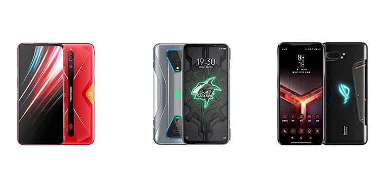 评测：努比亚Red  Magic  5G  vs黑鲨3 Pro  vs华硕ROG  Phone  2:规格对比