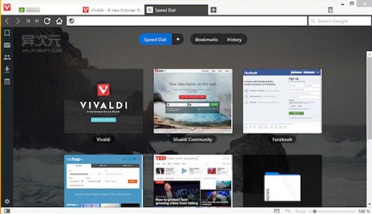 Vivaldi 2.2引入了画中画更智能的标签管理和导航功能