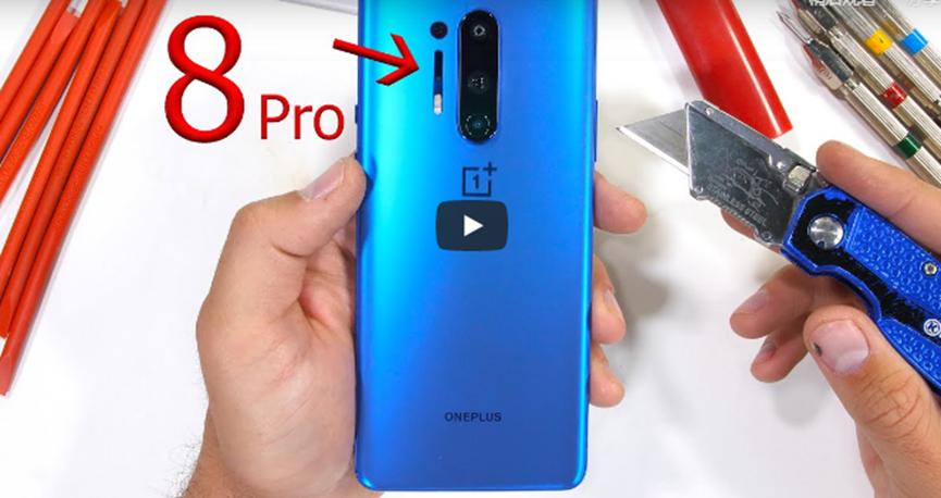 OnePlus 8 Pro幸免于JerryRig的所有耐久性测试