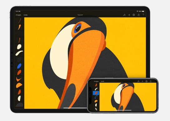 适用于移动设备的Pixelmator  2.5包括基于文件的文档浏览器等
