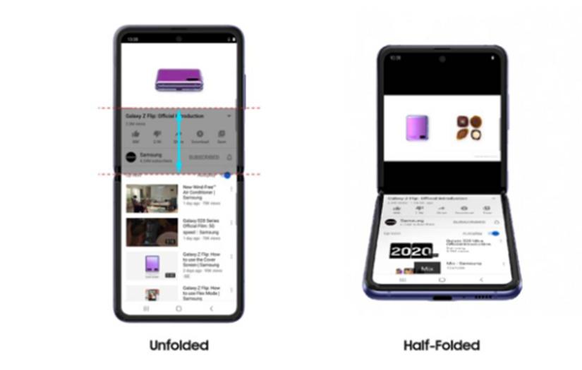 科技资讯:Galaxy Z Flip YouTube Flex模式支持可能仅仅是开始