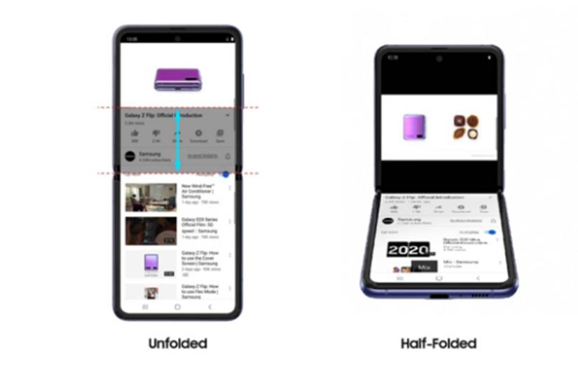 Galaxy Z Flip YouTube Flex模式支持可能仅仅是开始