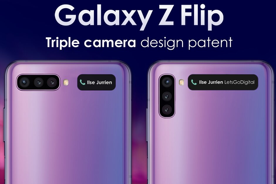 Galaxy Z Flip 2可能会配备三摄像头系统和更大的前置显示屏