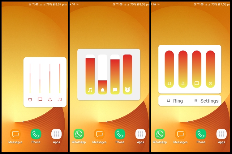 带有新Ultra Volume应用程序的主题Android的音量面板