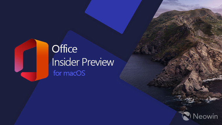 macOS上的Slow Ring Office Insiders获得Excel和Outlook的新功能