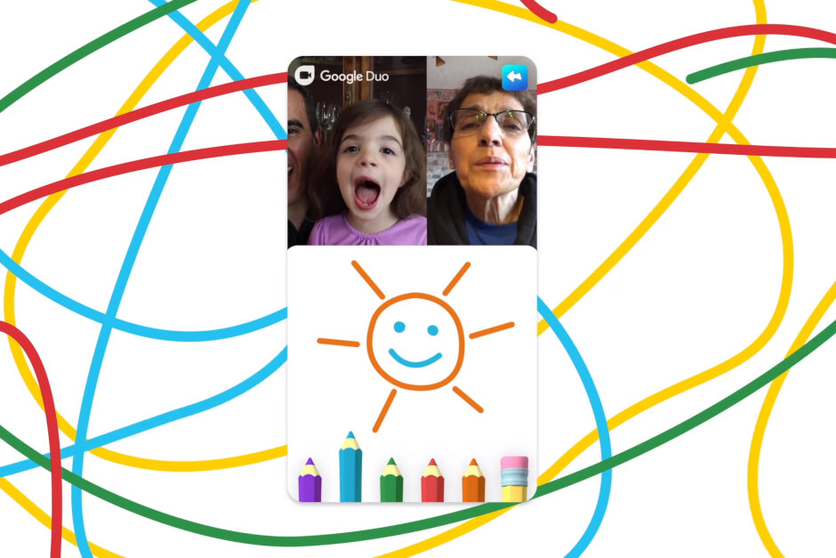 Google Duo更新添加了重要的新功能，包括家庭模式