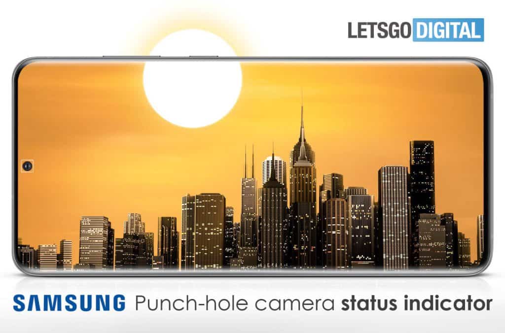 科技资讯:Galaxy Note 20的前置摄像头周围可能有一个状态指示灯