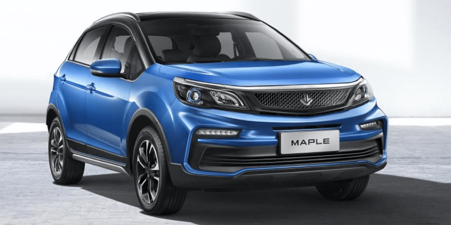 Maple 30x是中国的新型低成本电动汽车