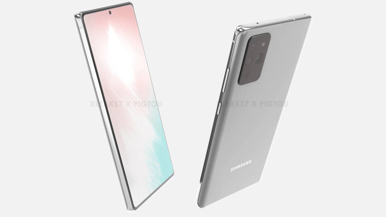 Galaxy  Note  20渲染器有一个可疑的S  Pen更改
