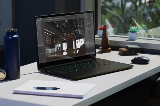 使用Razer  Blade  Pro  17进行工作和娱乐