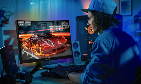 新型ViewSonic  ELITE  XG270QC游戏显示器