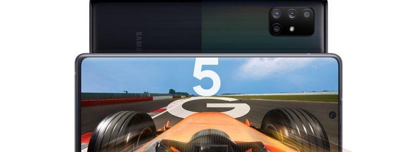 三星Galaxy A71 5G可能会通过高通Snapdragon 765进入Verizon