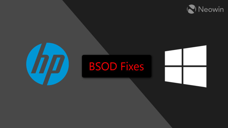 惠普通过Windows Update发布修复程序，以解决引起某些PC出现BSOD的问题
