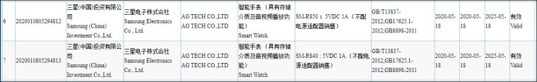 通过中国认证的新Galaxy Watch型号可能会很快推出