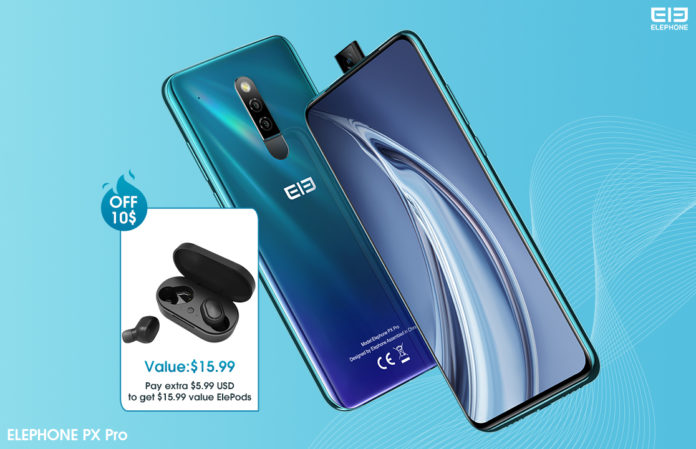 Elephone  PX  Pro规格将于下周发布