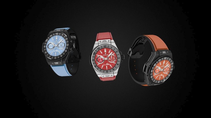恒宝Big Bang e作为奢侈品牌首款全面量产的智能手表亮相