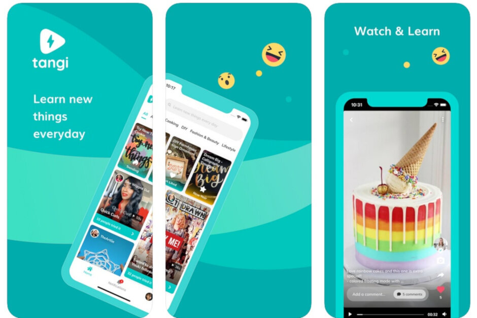 Google的短视频应用Tangi现在可以激发Android用户的灵感