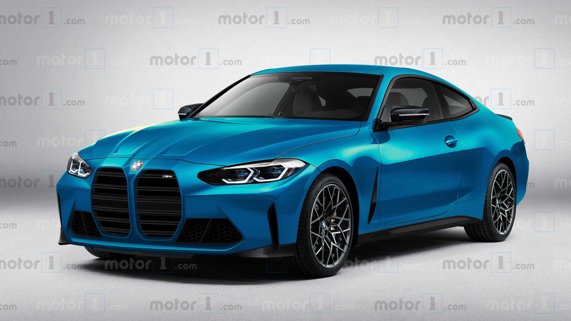 独家宝马 M4渲染图展现出新的角度，快速轿跑车的色彩