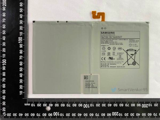 三星Galaxy Tab S7 + TUV Rheinland认证显示10,090mAh电池
