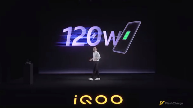 Vivo宣布为其下一代iQOO手机提供120W快速充电
