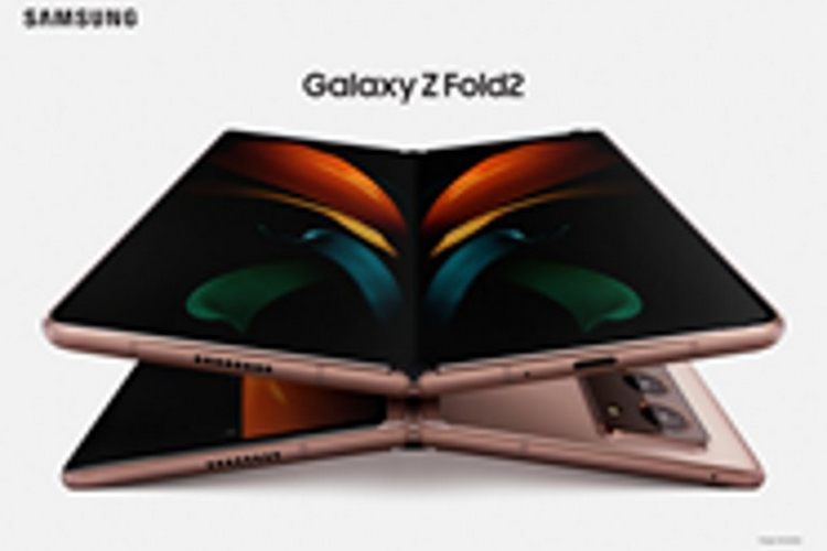 泄漏的Galaxy Z Fold 2 Render揭示了显示器，相机和青铜色的变体