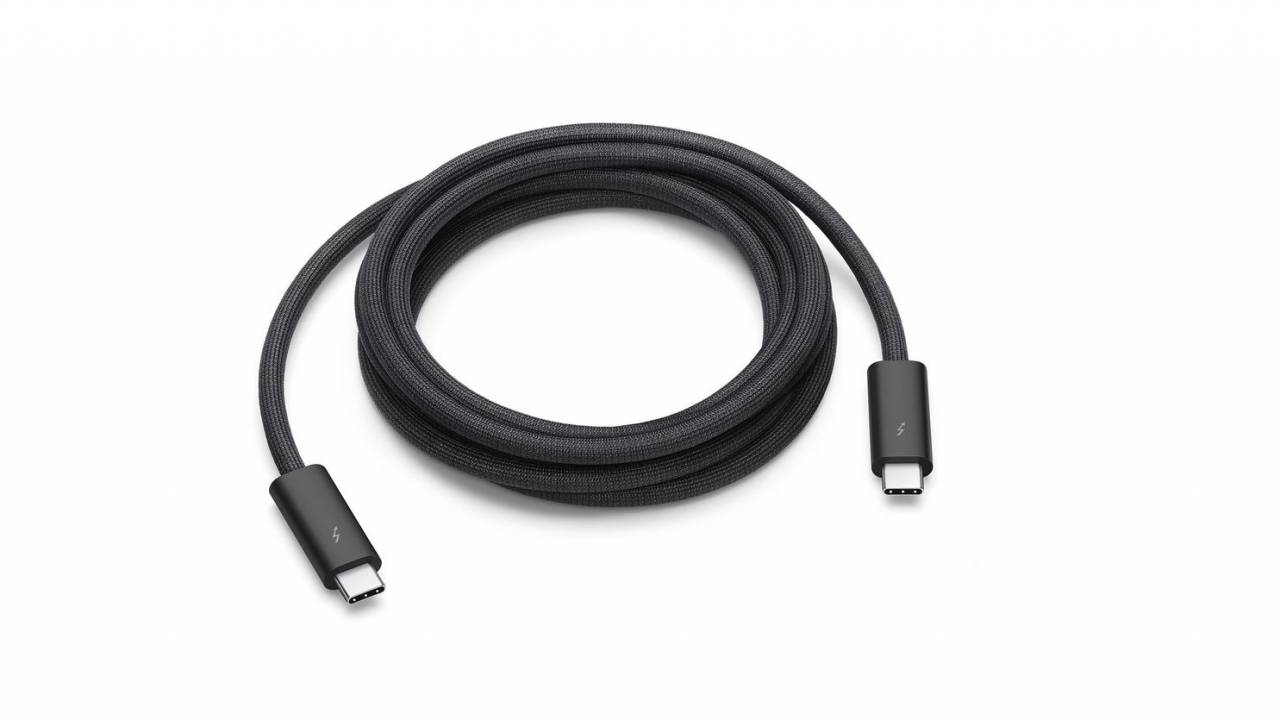 苹果新的Thunderbolt 3电缆价格惊人，这就是您想要它的原因