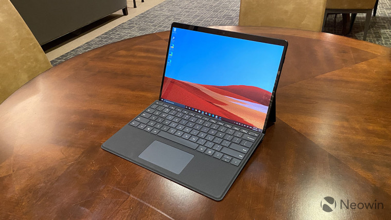 新的Surface Pro X固件更新正在向运行Insider构建的设备推出