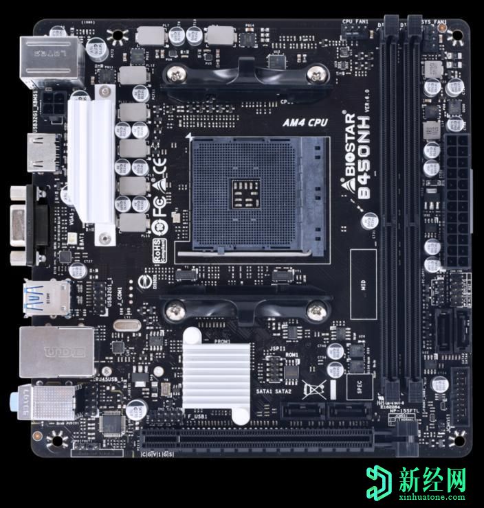 映泰推出B450NH Mini-ITX主板设计为SFF AMD Ryzen系统的解决方法