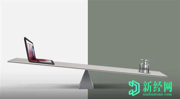 联想ThinkPad X1 Fold在新视频中被嘲笑，重量不到1千克